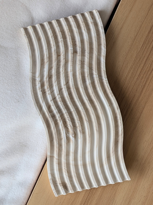 Vassoio Scultoreo Onda