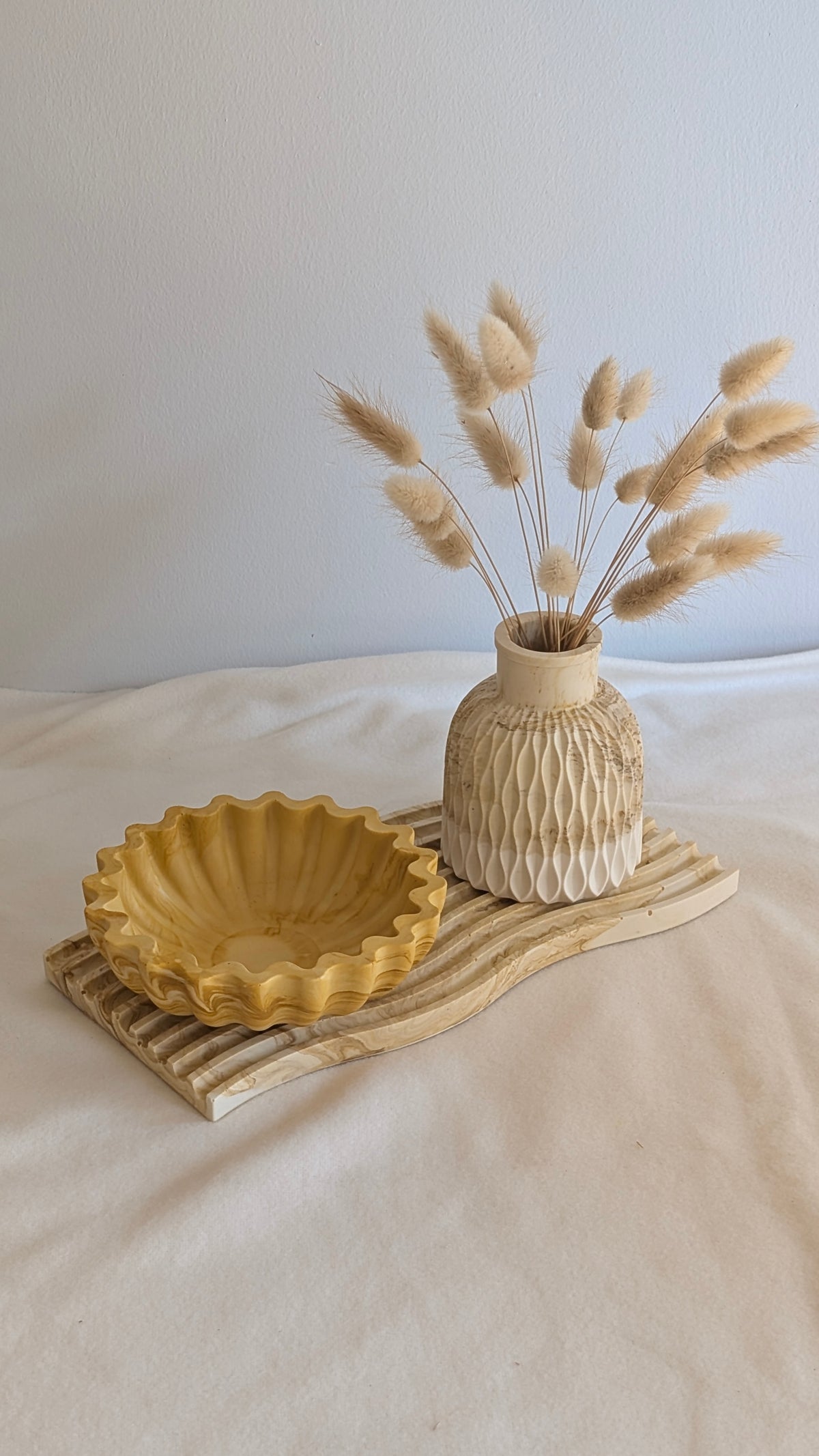 Onda Set - Trittico d'Arredo di Design