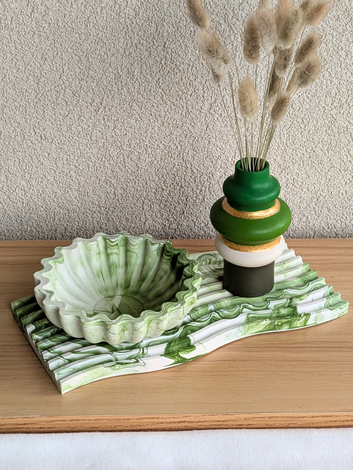 Onda Set - Trittico d'Arredo di Design